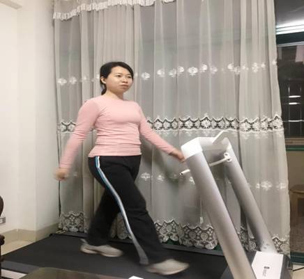 叶淑慧居家跑步